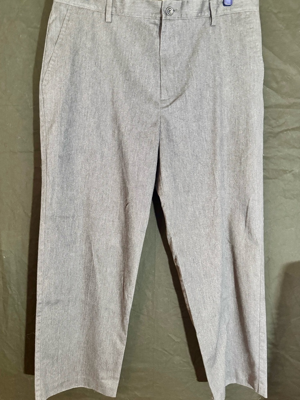 Dockers Men's Light Grey Dress Pants - Straight Leg